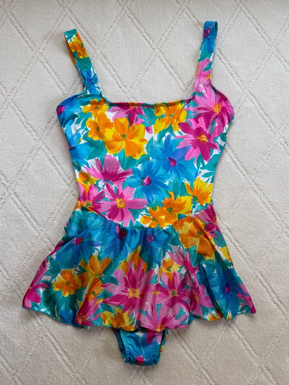 Vintage Catalina Skirted One Piece Swimsuit